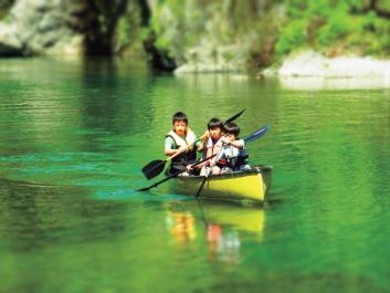香肌峡 カヌーゲレンデ